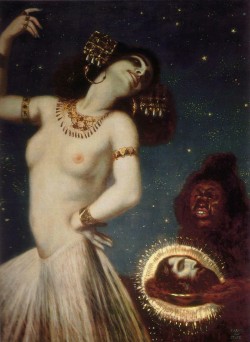 scribe4haxan:  Salome ~ by Franz von Stuck…