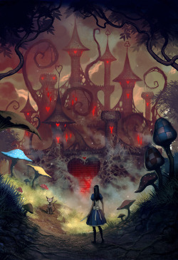 arsenicinshell:  The Red Queen’s Castle