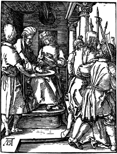 Albrecht Dürer, Small Passion, Pilate Washing His Hands, 1511