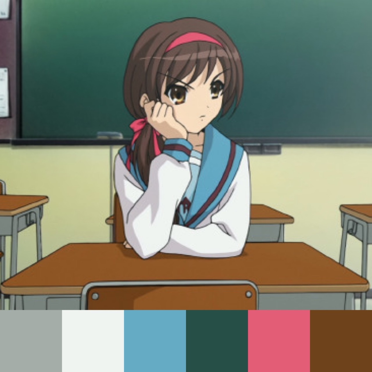 Every Haruhi Suzumiya Frame in a Random Order  The Melancholy of Haruhi  Suzumiya Part One Frame 2757 out of 2966 Frames remaining for this  episode 1536 Total frames remaining 52344  Facebook