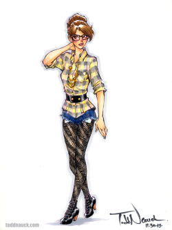 toddnauck:  Kitty Pryde, Rogue, Cyclops. Hipster X-Men. 