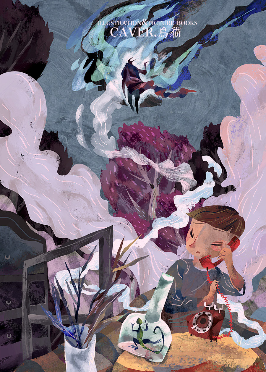 theartofanimation:Caver Zhang  -   https://www.instagram.com/iwumao  -      