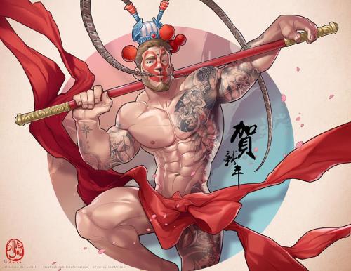 Year of the Monkey here we come! Happy lunar new year friends! 祝大家猴年大吉！！