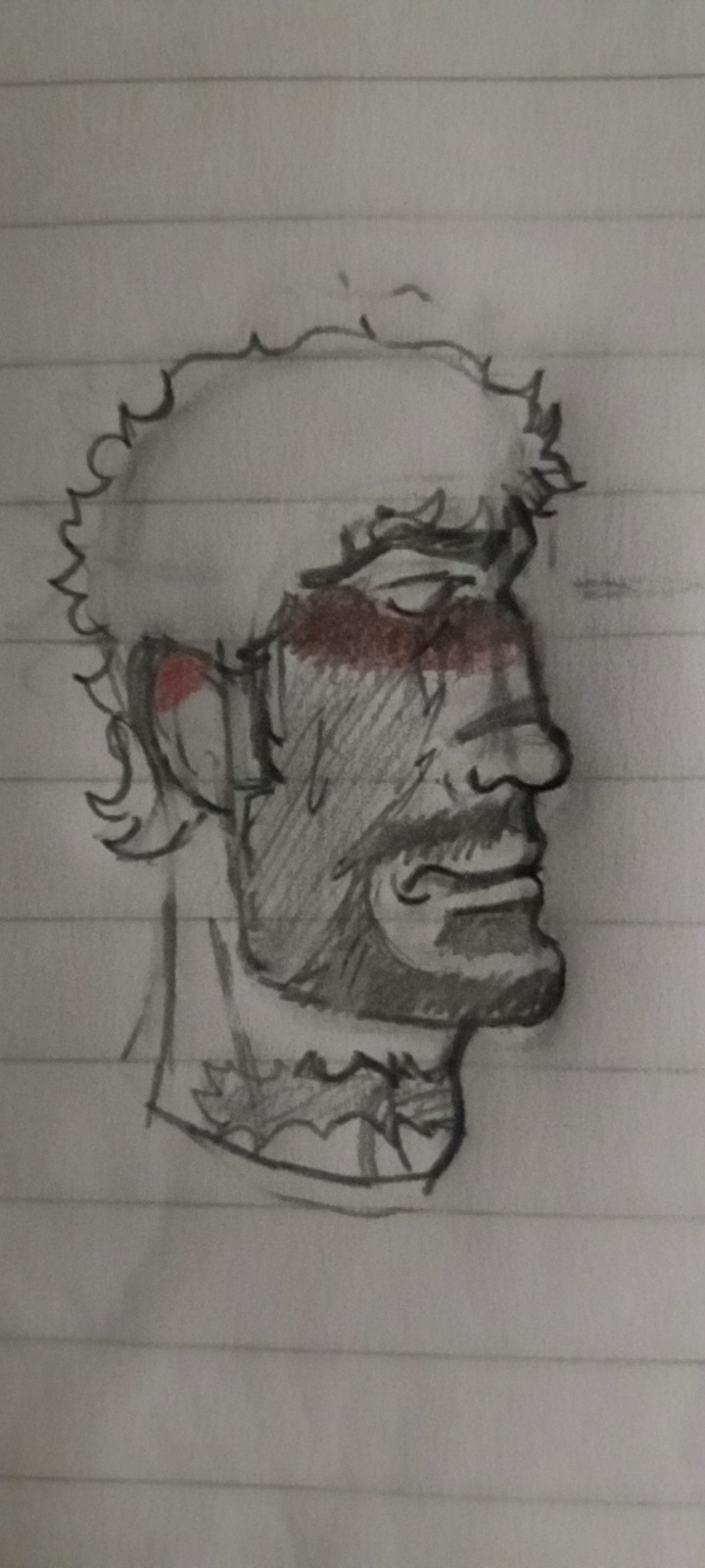 OH MY GOD... I Love How I Drew Him Blushing My Urge Has Been Satisfied