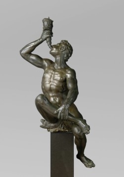 stonemen:  Adriaen de Vries. Tritón blowing a conch-shell. 1618. Rijksmuseum. Amsterdam