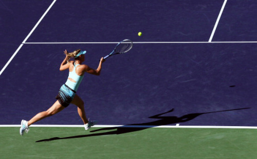 Moments at Indian Wells.↳ Come back and slay Queen