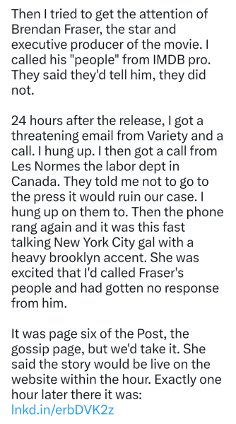 departmentq:The first link is a page six article from 2008Response from Fraser’s reps, trying to get the artists paid Dave Rand’s original tweet 