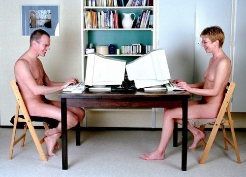 thehomenudist: Becoming a Home Nudist is very easy. The first step is not getting dressed after you dry off from your bath or shower. Then, just go about your daily routine until you have to leave the house or apartment. It is that simple! 