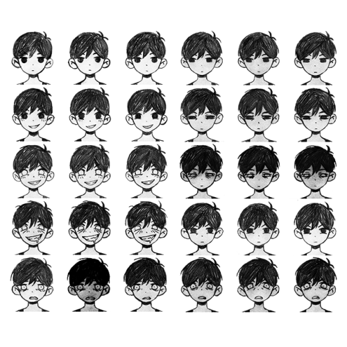 OMORI - omori's expressions. (2017)