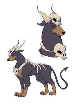 caffeinecoma:  houndoom. woof. 