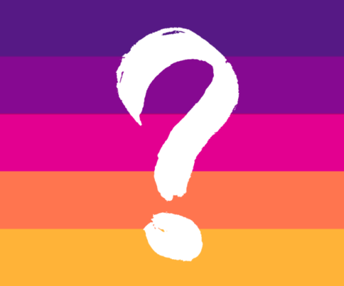 disasterbisexual:  so I made a questioning pride flag! there are three versions, one with a black qu