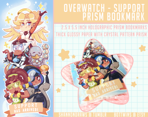 We’ve added a bunch of new stuff to our store! You can now grab some prism bookmarks as well as all 