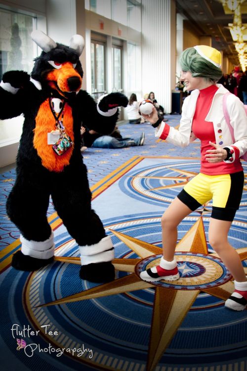 Pokemon Trainer Crystal/Kris and Silver cosplay from Katsucon 2014! Trainer Kris by Neoqueenhoneybee