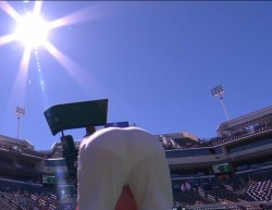 kensprof:  Borna Coric bent over and the Sun smiled.