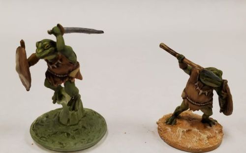 First Batch Of Fishmen And Other Aquatic Creatures From Recent Commission.
