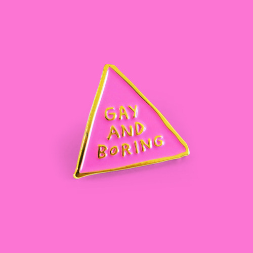 adamjk: GAY AND BORING  just in time for #PrideMonth wear your boring #Pride and celebrate your righ