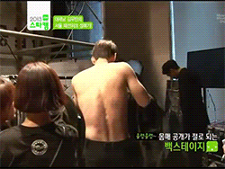 moonlit-soliloquy:  luhanologist: kim Woobin casually killing fangirls  No one gonna mention the guy who just pops up in the last gif? 