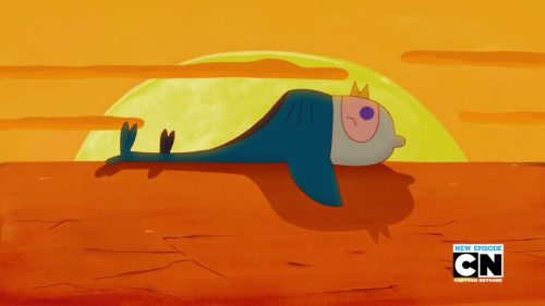 ca-tsuka:Stills from last Adventure Time “Food Chain” episode directed by Masaaki Yuasa (Mind Game, 