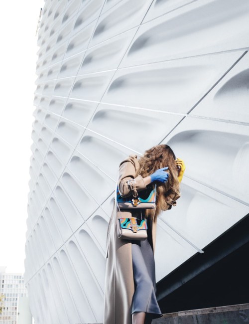Raquel Zimmermann by Willy Vanderperrefor W Magazine, June/July 2014 I love how the location in