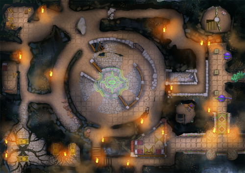 Underdark battlemaps! I know it should be darker, but honestly, light’s our might…Download li