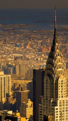 travelgurus:                         The Chrysler Building - New York skyline            Travel Gurus - Follow for more Amazing Photographies!   