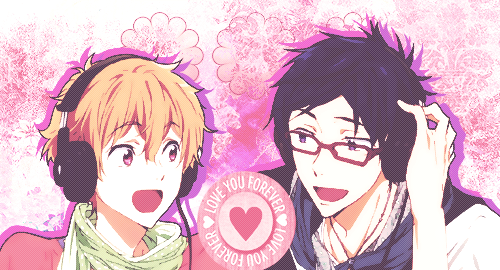 vvictor-blog1: Rei and Nagisa for the Birthday Girl Andrea-chan  (◕‿◕✿).