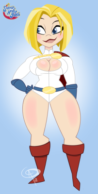 chillguydraws: DC Super Hero Girls - Power Girl A character that most likely will NOT be making an appearance in the upcoming cartoon reboot, so I took it upon myself to do it.   ________________________________________________Support my Patreon to get