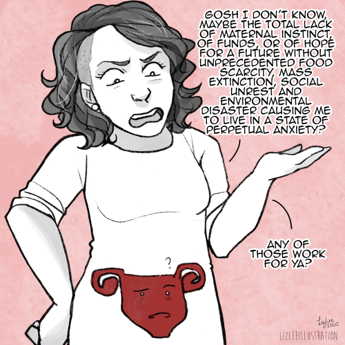 Inspired by a moment where I was in so much pain that I started bargaining out loud with my uterus. 