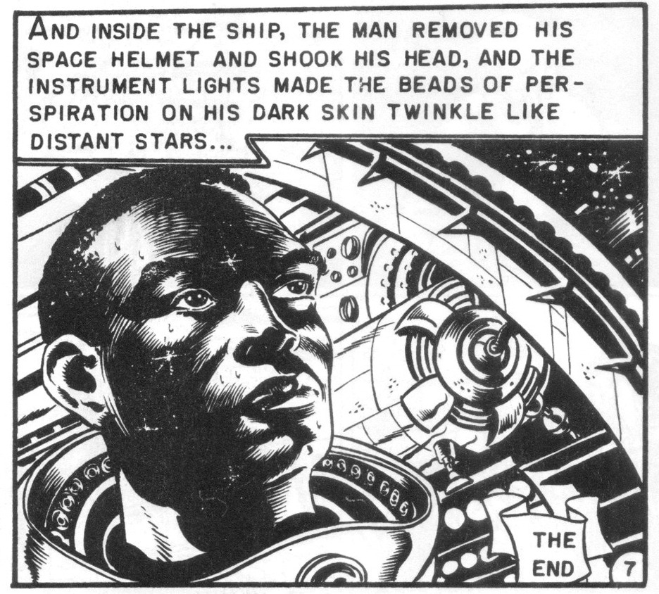 lb-lee:
“ lakidaa:
“ baroncaveyeti:
“ snarkbender:
“ jamsradio:
“
”
anyone know what this is from? ”
“Judgement Day” by EC Comics. From wikipedia:
“ The story depicted a human astronaut, a representative of the Galactic Republic, visiting the planet...
