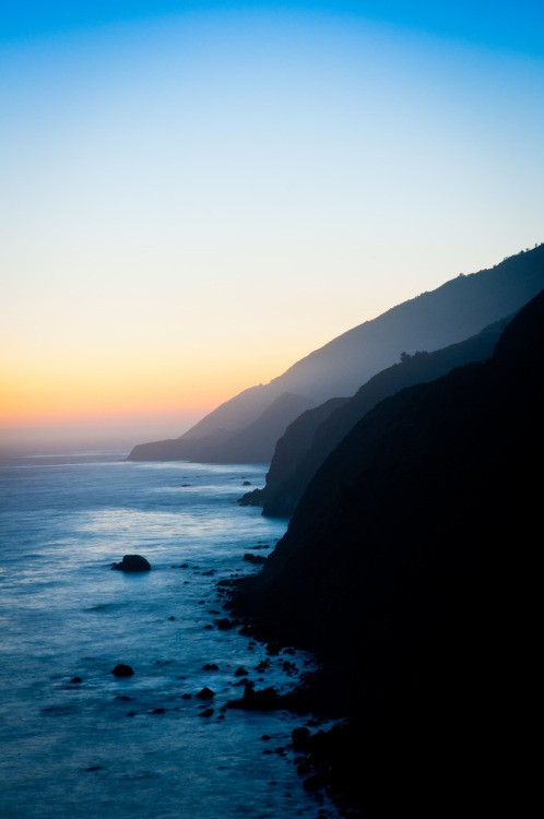 travelingcolors:Cliffs of Big Sur | California (by D.P. Kuras)