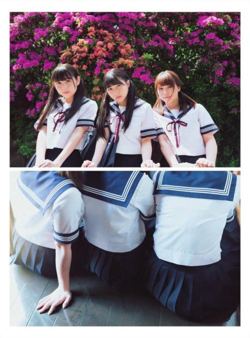 kyokosdog:Kuranoo Narumi 倉野尾成美, Tanaka Miku 田中美久, Inoue Ruka 井上瑠夏, ENTAME 2019.07   