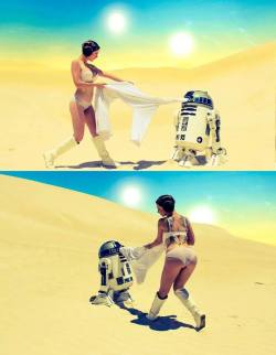 bulwark369:  dirtyslut2513:  thedarksideofnerd:  What a fun and sexy little photo set.   R2D2- you cute little perv you ❤️  Dirtiest character ever. They had to censor every single line of his dialogue.  Good droid.