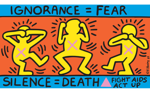 Keith Haring (1958–1990), exhibition book by Darren Pih. About his work in the context of AIDS, Cold