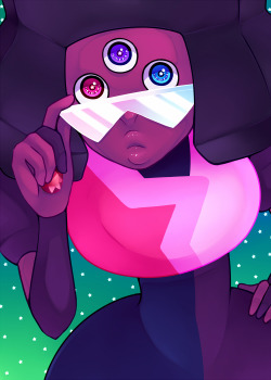 majigoma:  garnet is my favourite steven universe character, so i just had to draw her 