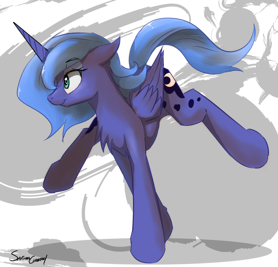 raritysstallion:  Run, Woona! Run! by SakuraCheetah   ^w^!