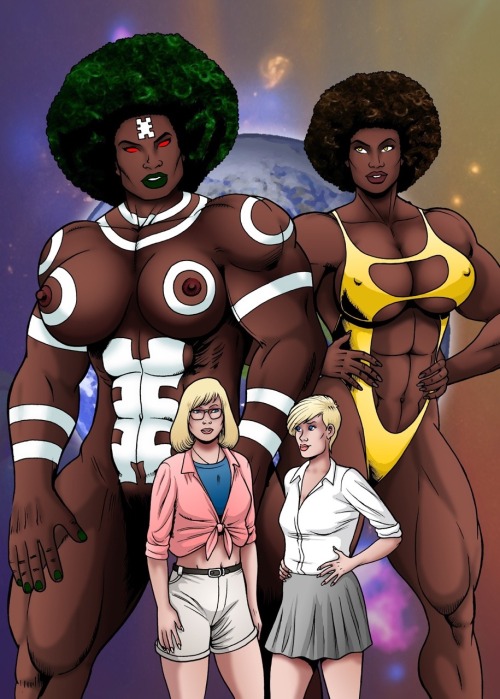 moniqho: theblacktroymcclure:  e-wifey:   e-wifey:   te-amo-corazon:   e-wifey:  there was an older artist on here that created this character and basically she was a white woman that turned into a buff ass black woman when she was angry lmao I wonder