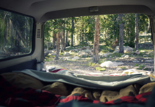 dirtlegends:  “Camped like my dad the other weekend.  Drove through streams and over boulders, past good campsites… Then through more streams and over more boulders… And past more really good campsites but kept going until that one spot felt “just
