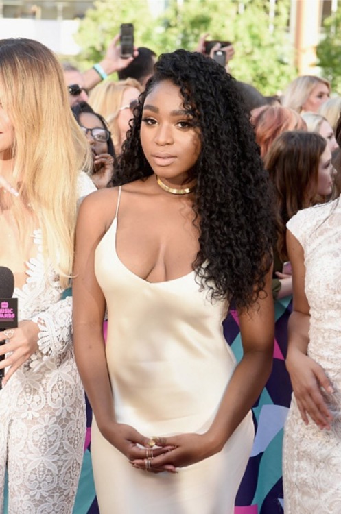 Normani on the #CMTAwards Pink Carpet