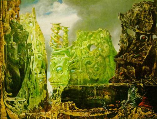 artmagnifique: MAX ERNST. The Eye of Silence, 1943, oil on canvas.