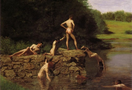 Thomas EakinsThe Swimming Hole ,1884–85Oil on canvas