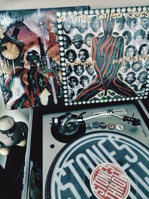 cali-cocaine:  VINYL LOVERS:djgrams and I (@cali-cocaine) will be doing a vinyl giveaway for our Hip-Hop junkies! I’ll be giving away MF DOOM’s Special Herbs Vol. 1 & 2 and djgrams will be giving a winner their choice between A Tribe Called Quest