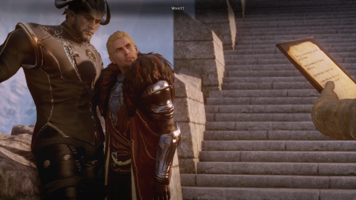 fists-of-platinum:snakeaterr:tfw you walk in on your commanding officer motorboating your inquisitor
