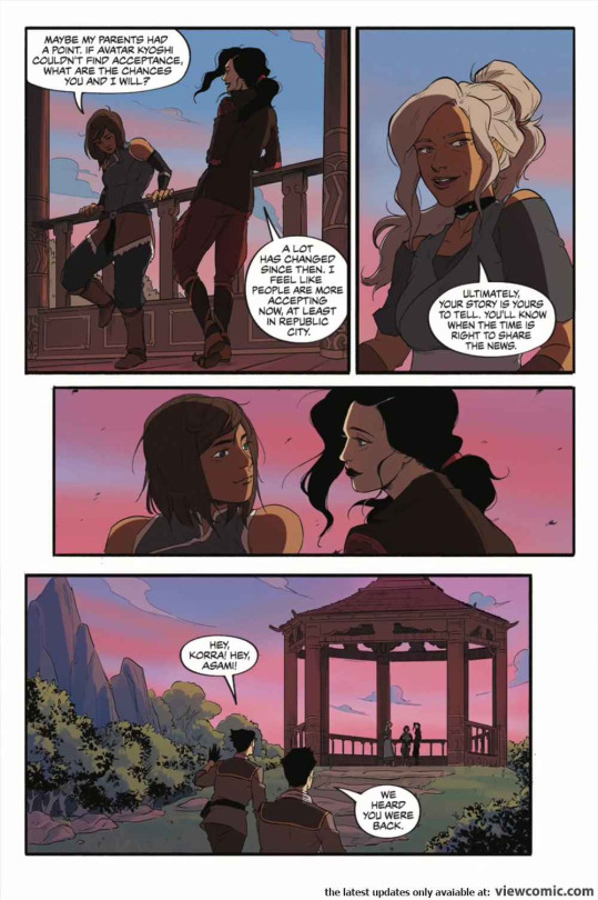 Kya, Canonically A Lesbian, Tells Korra And Asami About Same-sex Relationships And Coming Out In The