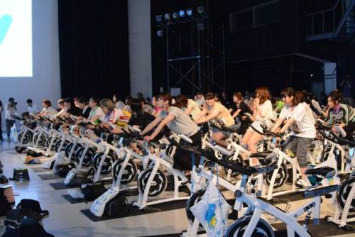 DORAMA Yowamushi Pedal Preview Screening! It looks fun there. And, the first episode is already airi