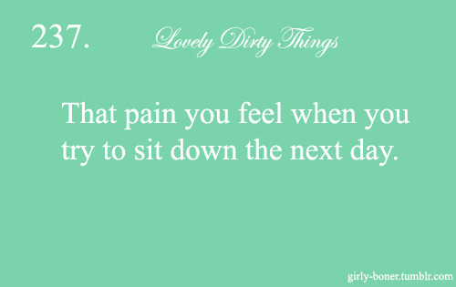 Lovely Dirty Things