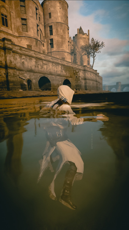 Who said Altaïr can’t swim?!