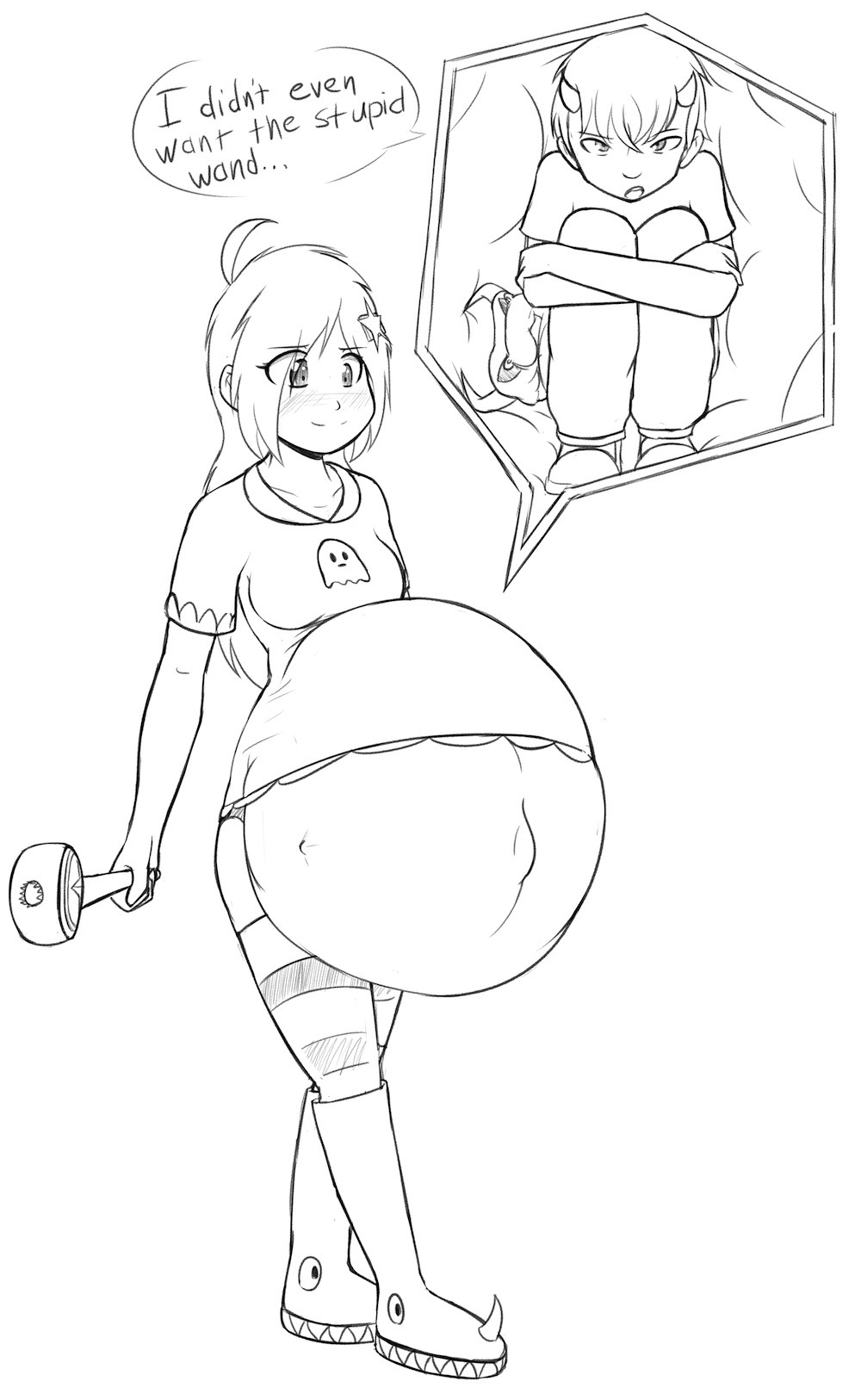 All my Patreon sketch requests from May! For more information about each one, you