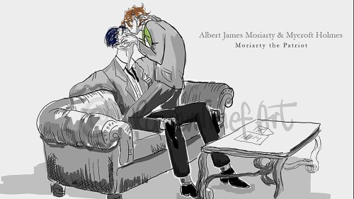 Albert James Moriarty & Mycroft Holmes from Yukoku no Moriarty / Moriarty the Patriot