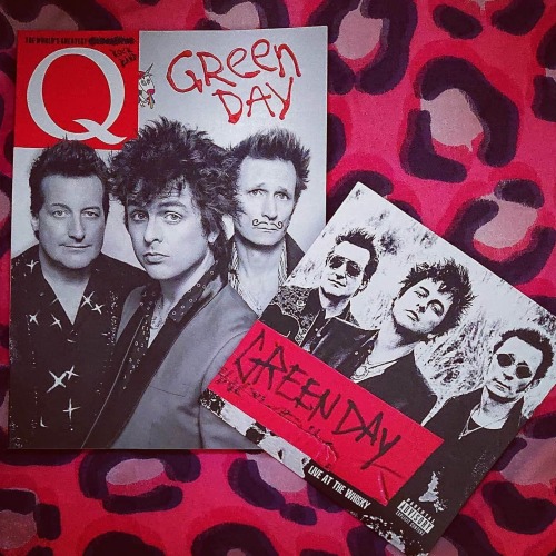 Q Magazine from the GD store plus 7″ vinyl recorded Live at the Whisky (features Father of All and A