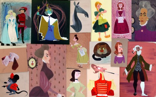 Cinderella - character visual design by Mary Blair